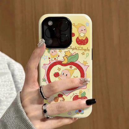 CaseMuses Yellow Apple Star Playful Phone Case
