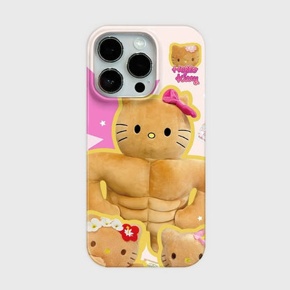 CaseMuses Muscle Kitty – Cute & Funny Edition Phone Case