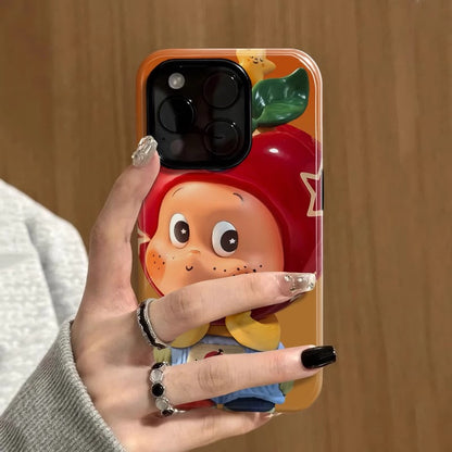 CaseMuses Red Apple Buddy Phone Case