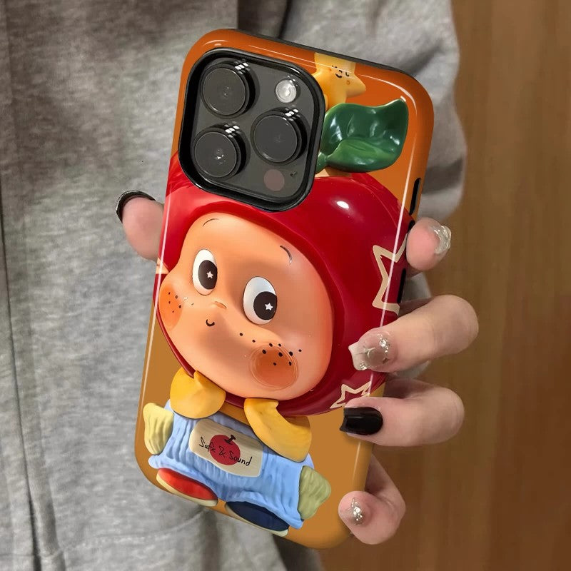 CaseMuses Red Apple Buddy Phone Case