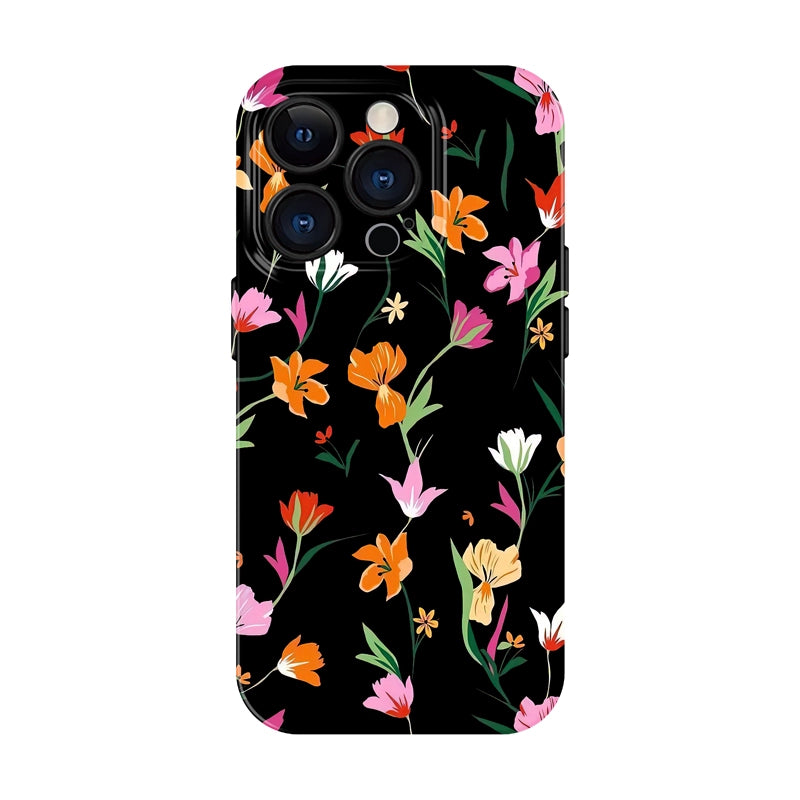 CaseMuses Colorful Wildflower Pattern Phone Case