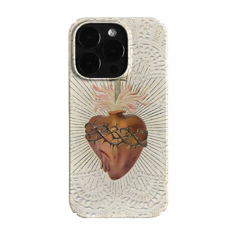 CaseMuses Love Chain Cross Art Cartoon Phone Case