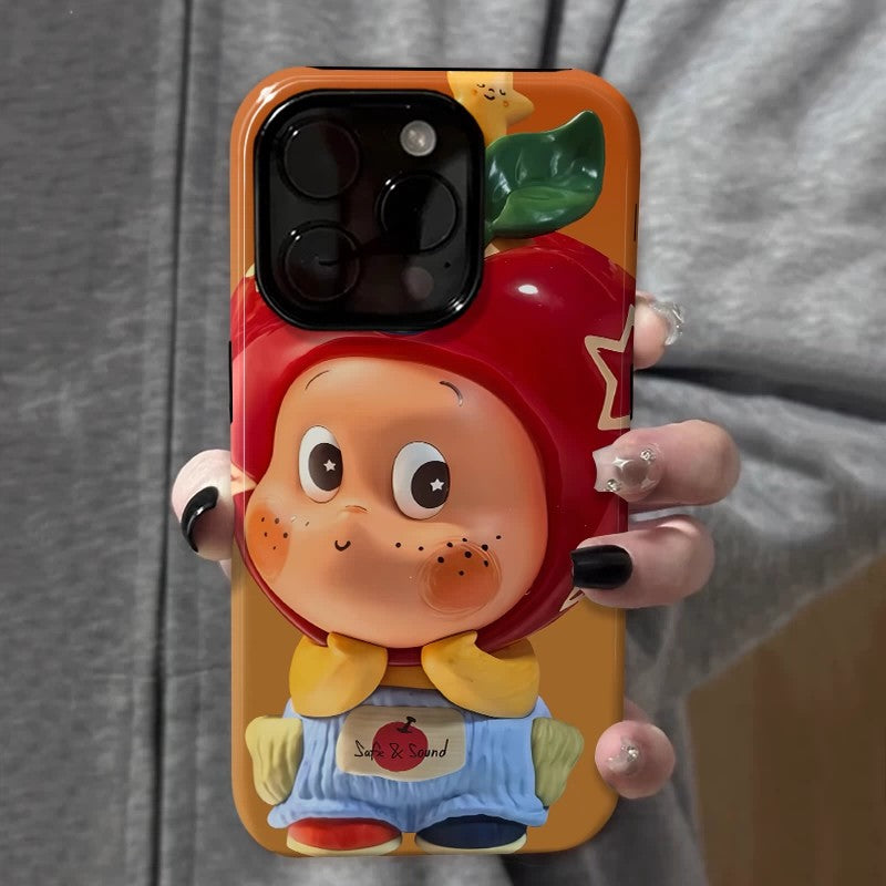 CaseMuses Red Apple Buddy Phone Case