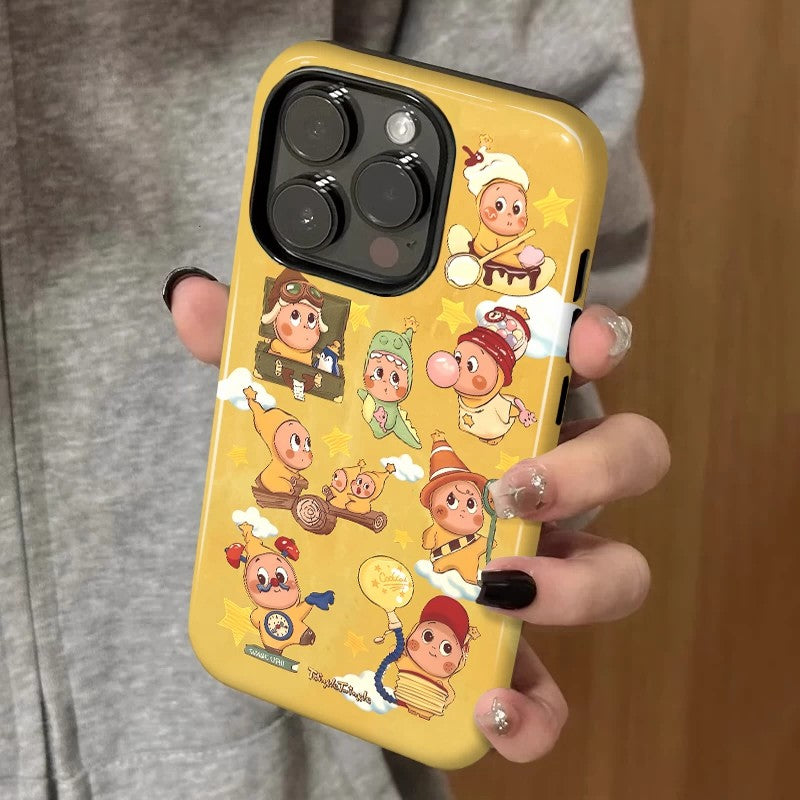 CaseMuses Cute Star Person Yellow Phone Case