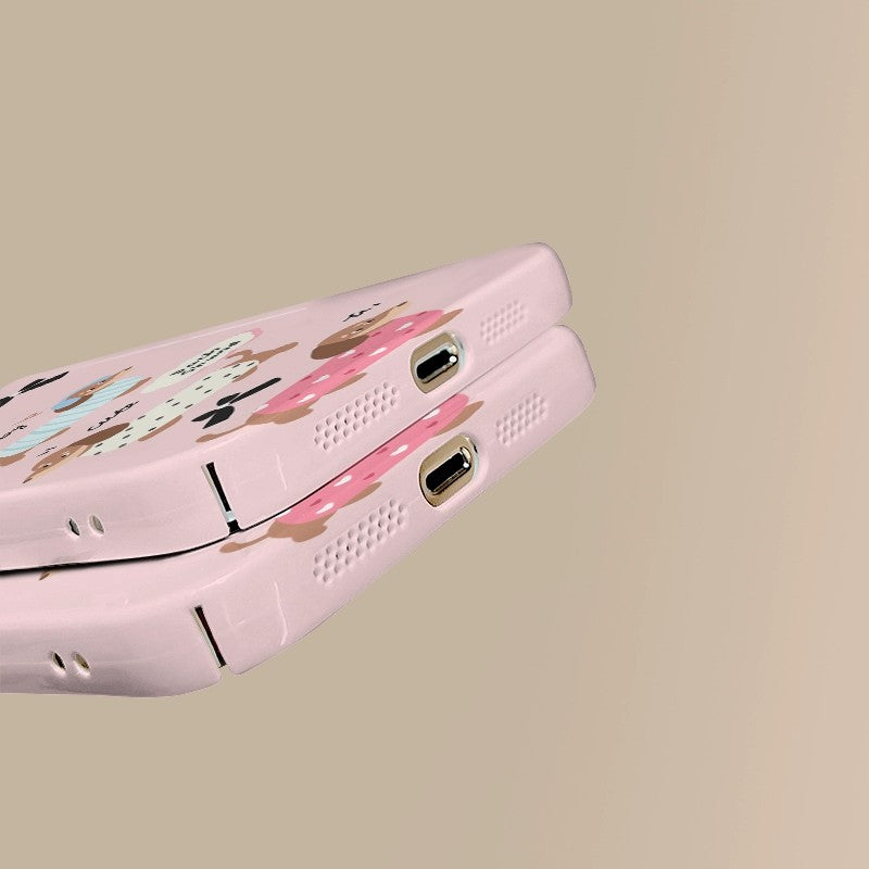 CaseMuses Pink Cute Dachshund Dog Phone Case