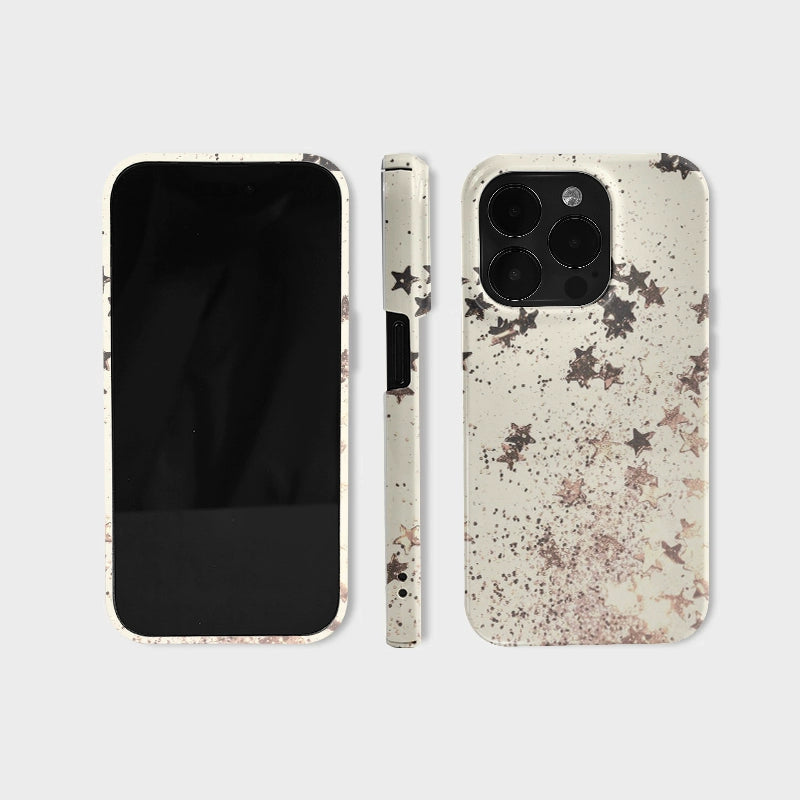 CaseMuses Star Glitter Phone Case – Elegant and Sparkly Design for iPhone