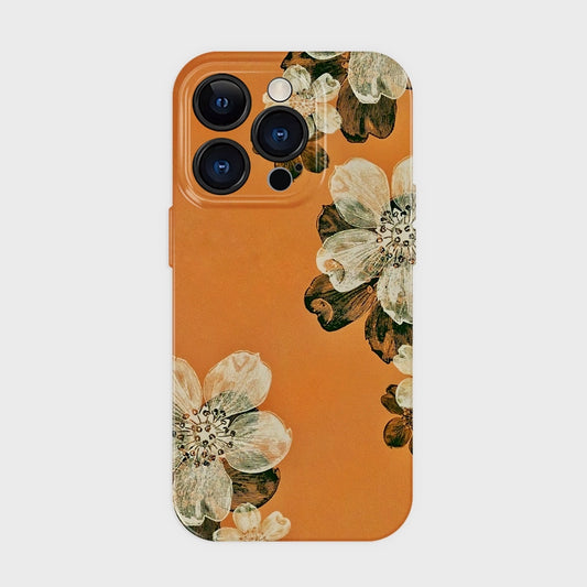 CaseMuses Vintage Blossom on Amber Phone Case