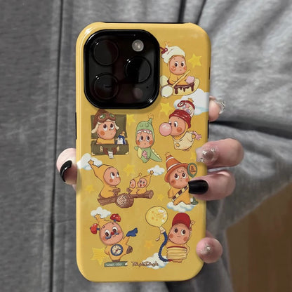 CaseMuses Cute Star Person Yellow Phone Case