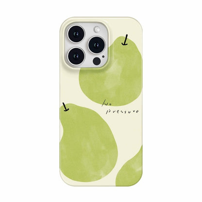 CaseMuses Pastel Green Pear Playful iPhone Cove