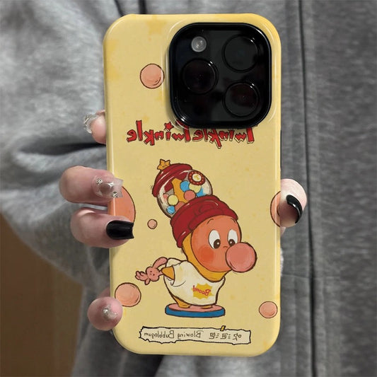 CaseMuses Cute Star Man Blowing Bubbles Cartoon Phone Case