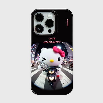 CaseMuses Racing Kitty Funny Cat Phone Case