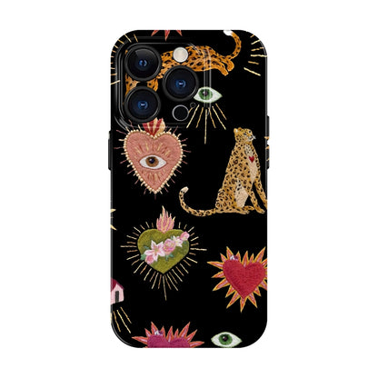 CaseMuses Mystic Panther & Sacred Heart Phone Case