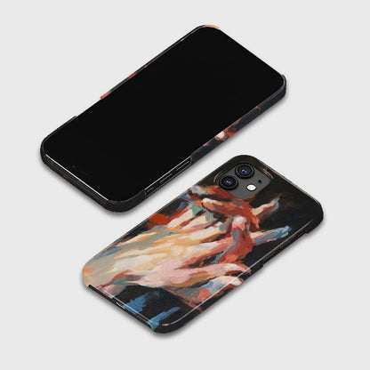 CaseMuses Love is Silent - Oil Painting Art High-end Phone Case