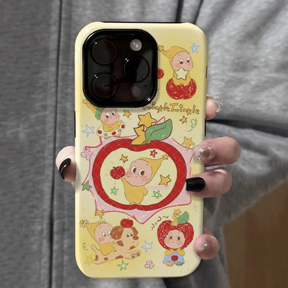 CaseMuses Yellow Apple Star Playful Phone Case