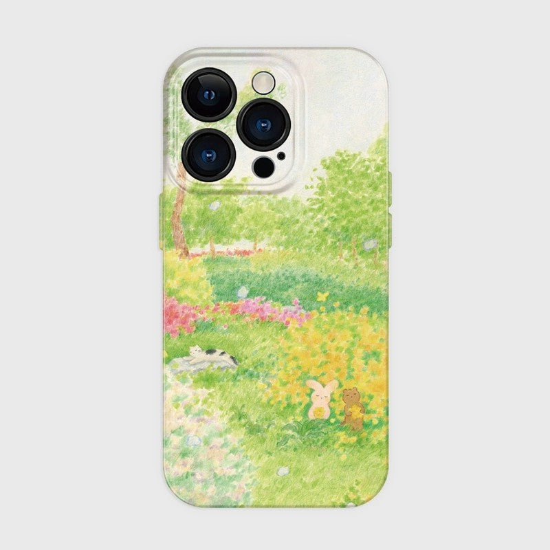CaseMuses Spring Meadow Daydream iPhone Case