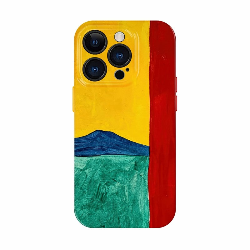 CaseMuses “Primary Landscape” Color Block Art Case
