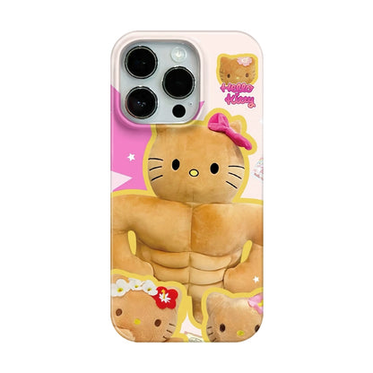 CaseMuses Muscle Kitty – Cute & Funny Edition Phone Case