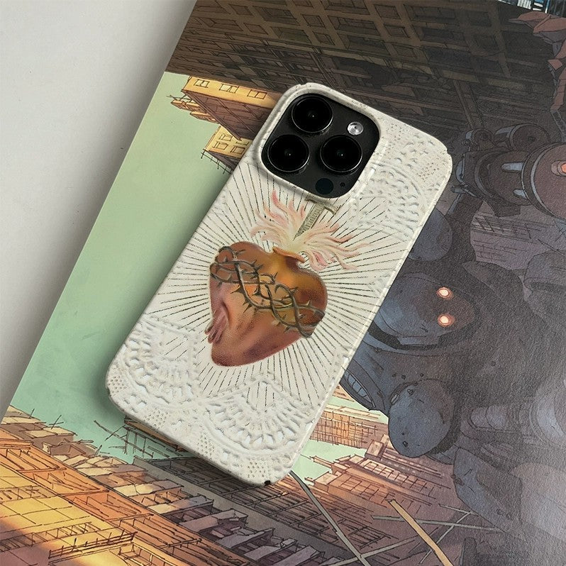 CaseMuses Love Chain Cross Art Cartoon Phone Case