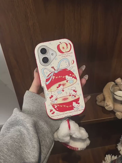 CaseMuses Hello Kitty Red Apple Theme Phone Case