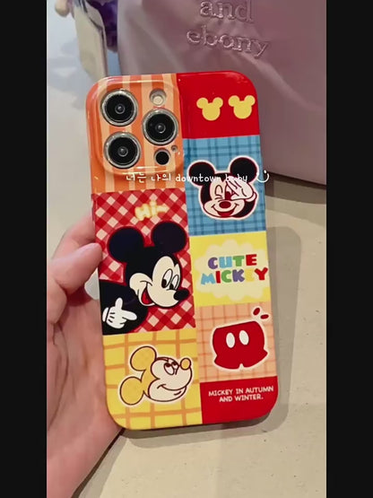 CaseMuses Colorful Cute Mickey Phone Case
